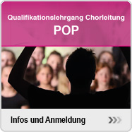 Infoseite Qualifizierungslehrgang Chorleitung Pop