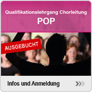 Infoseite Qualifizierungslehrgang Chorleitung Pop